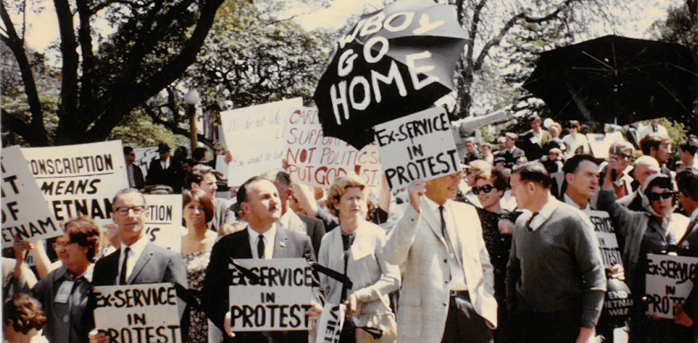 Anti National Service Riots The forgotten Australian veterans who opposed National Service and the ...