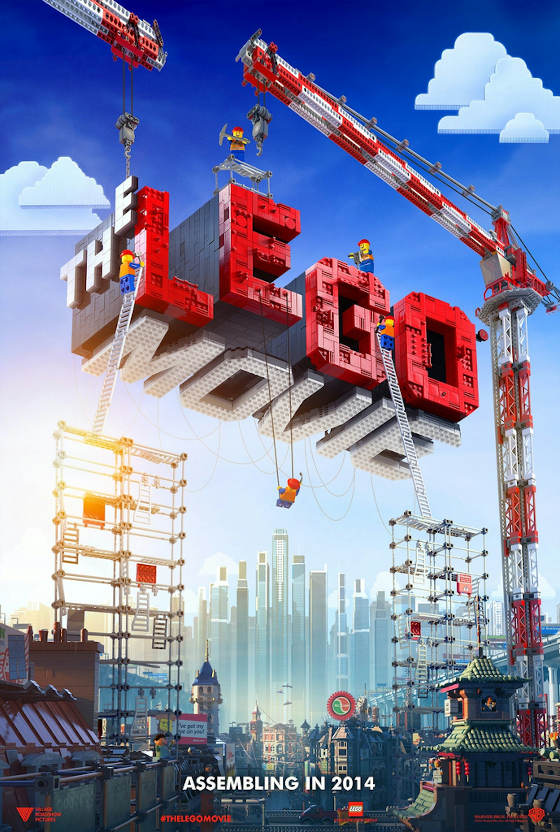 lego movie crane