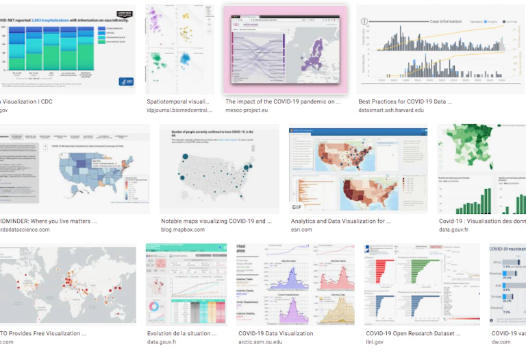 Cartes, courbes, tableaux, infographies sur la Covid sont légion.