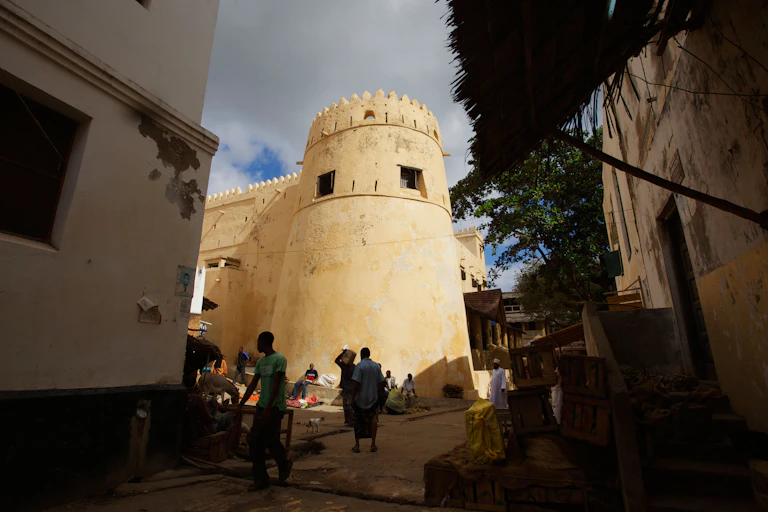 Lamu fort in Kenya