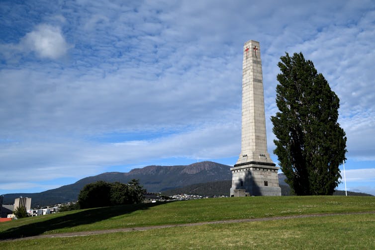 Hobart monument