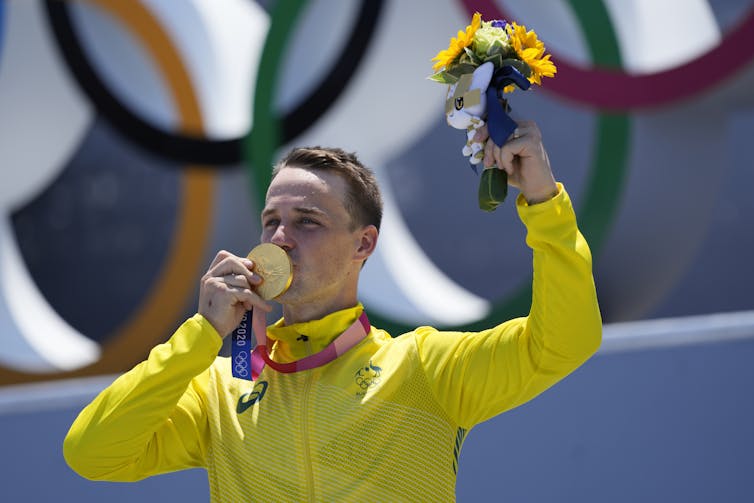 the jaw-dropping, high-flying tricks that won BMX freestyler Logan Martin the gold