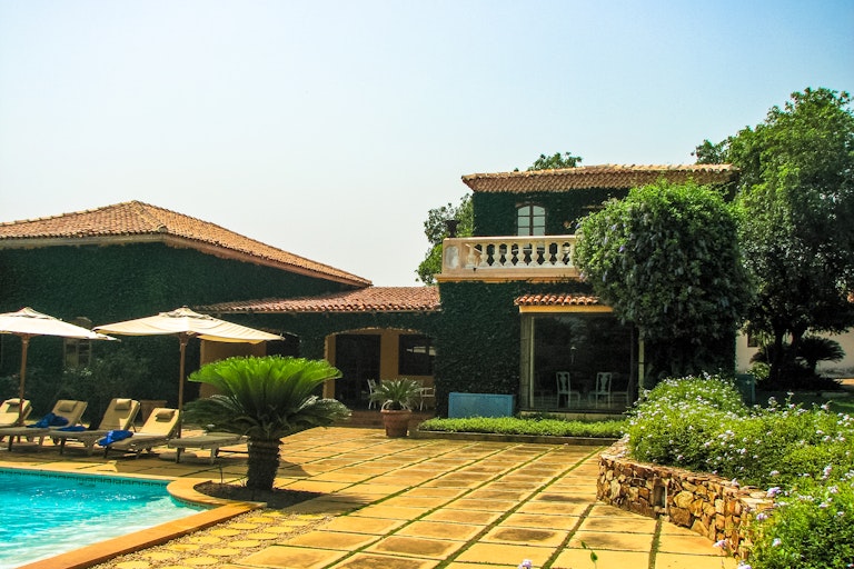 A luxury villa in Ghana