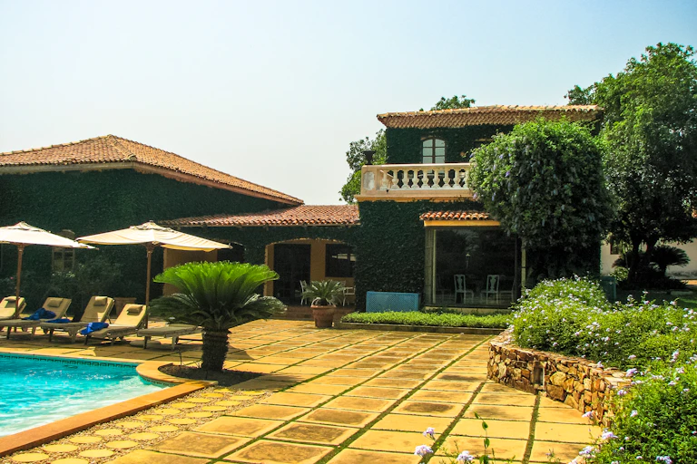 A luxury villa in Ghana
