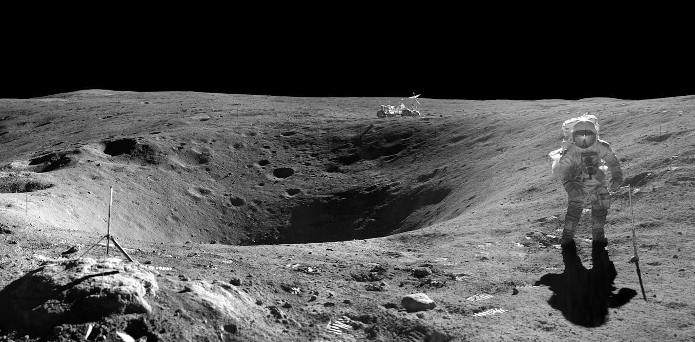 Moon lacked a magnetic field for nearly all its history – new research resolves mystery sparked by rocks brought back on Apollo