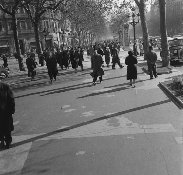 A crowded street