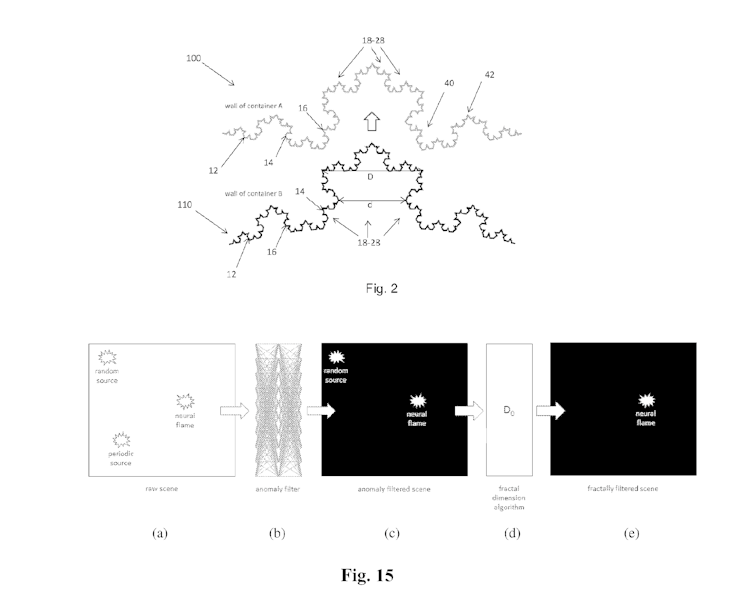 An extract from Stephen Thaler's patent application for a 'Food container and devices and methods for attracting attention' on behalf of the inventor, DABUS.