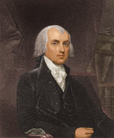 A portrait of James Madison