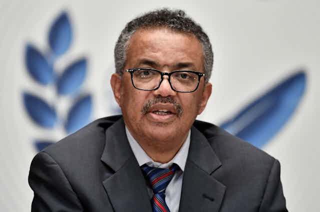 World Health Organization (WHO) director general Tedros Adhanom Ghebreyesus