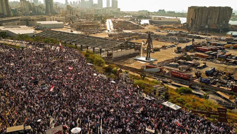Manifestation à Beyrouth