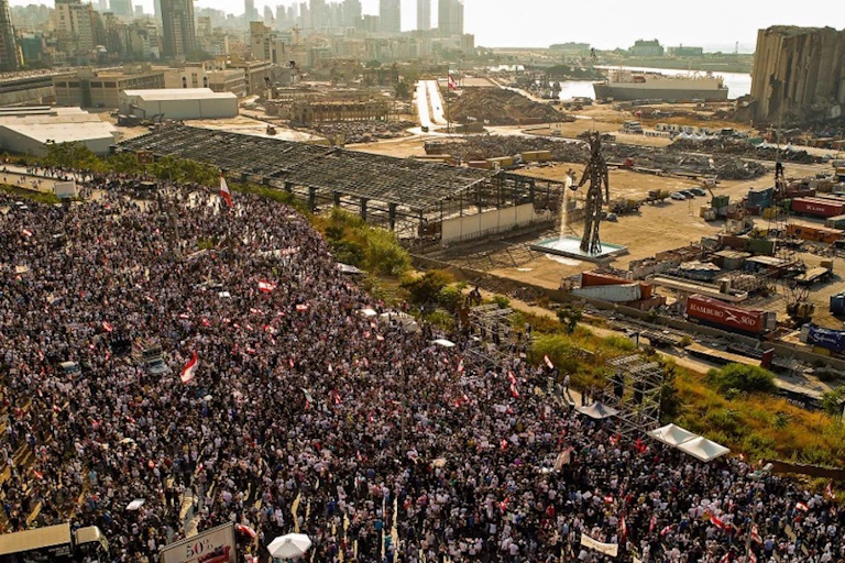 Manifestation à Beyrouth