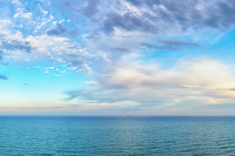 Panorama of the ocean