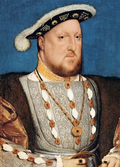 King Henry VIII, portrait by the workshop of Hans Holbein the Younger