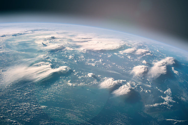 Satellite image of the Earth
