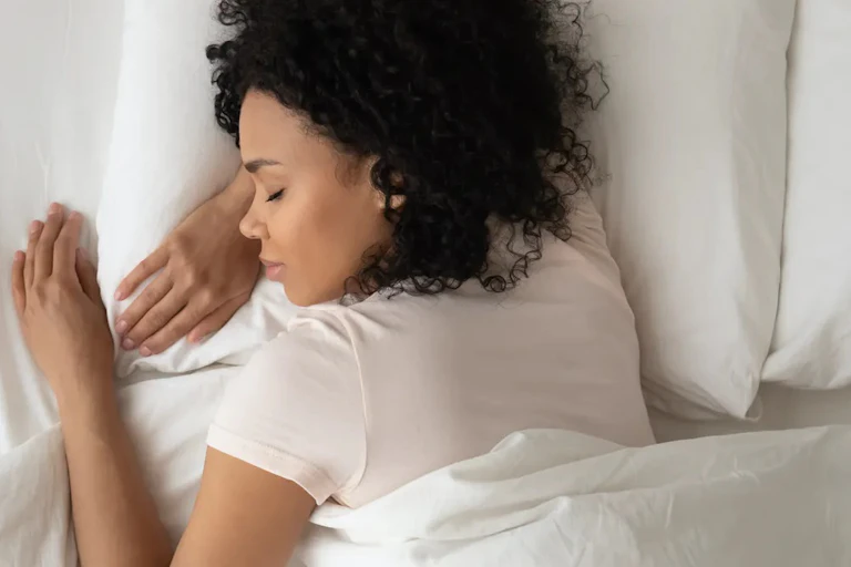 Woman asleep