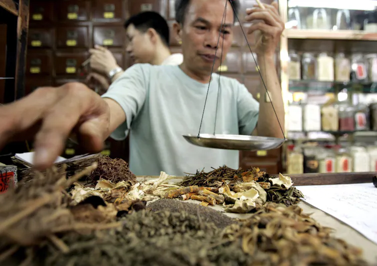 A Chinese herbalist