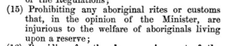 Excerpt from Public Acts of the Parliament of Queensland, The Aboriginals Provision for Protection and Restriction of the Sale of Opium Act, 1897.