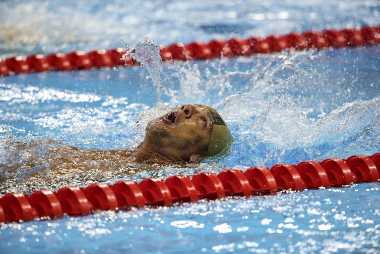 Greece's Dimitrios Karypidis competed in the backstroke S1 event in Rio.