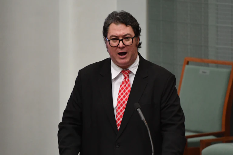 Queensland Nationals MP George Christensen in parliament.