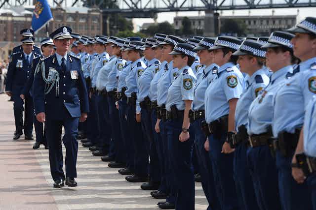 Female officers of the New South Wales Police