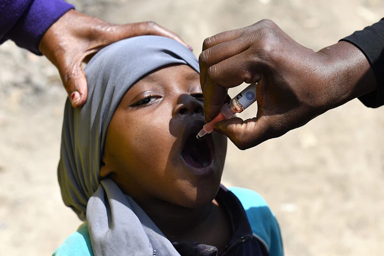 a girl with her mouth open