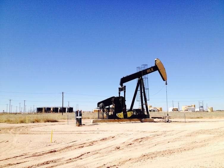 Equipment used for fracking