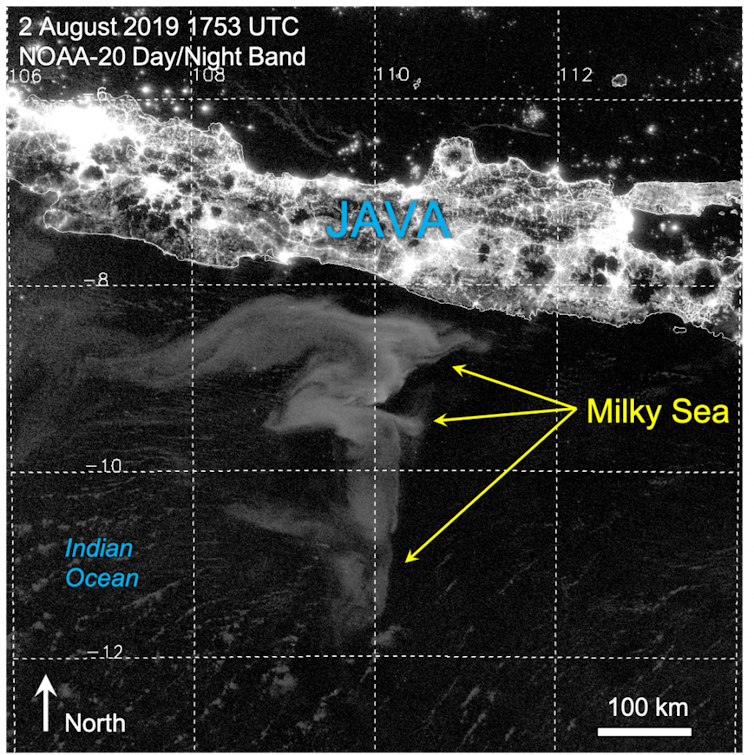 Scientists are using new satellite tech to find glow-in-the-dark milky seas of maritime lore