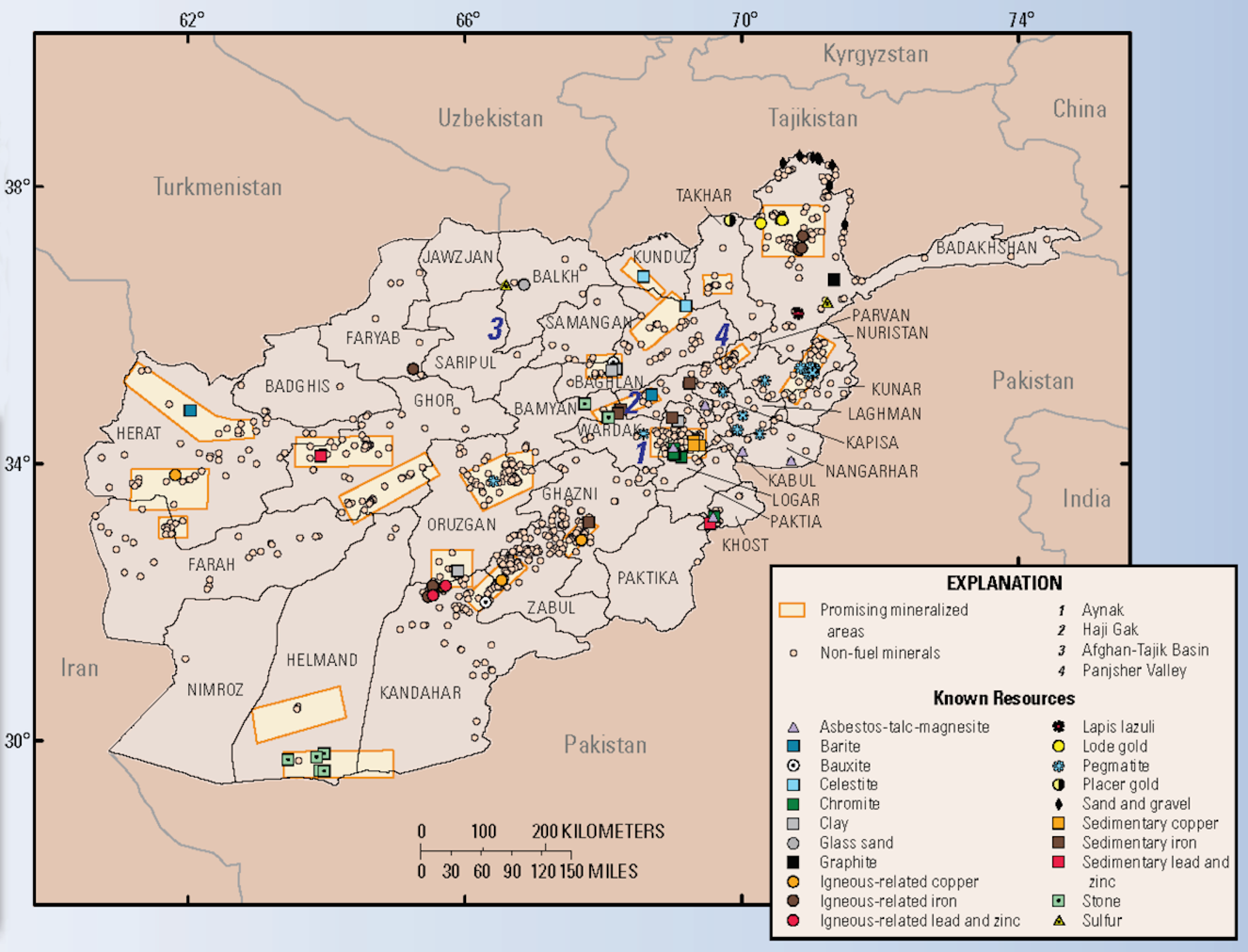 rare earth minerals deposits map