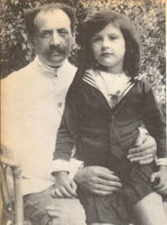 Simone Weil con su padre