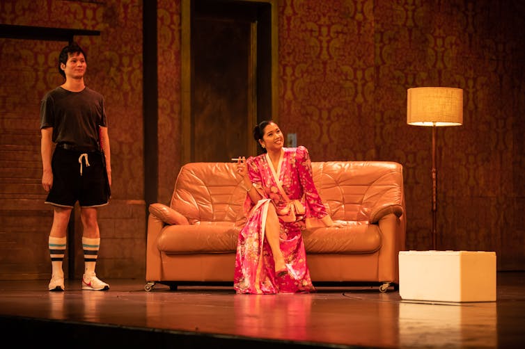 theatrical adaptation of hit novel blends pain with nostalgia to astonishing effect