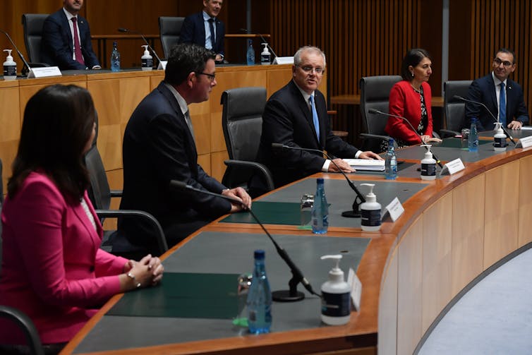 do the states have to obey the COVID national plan?