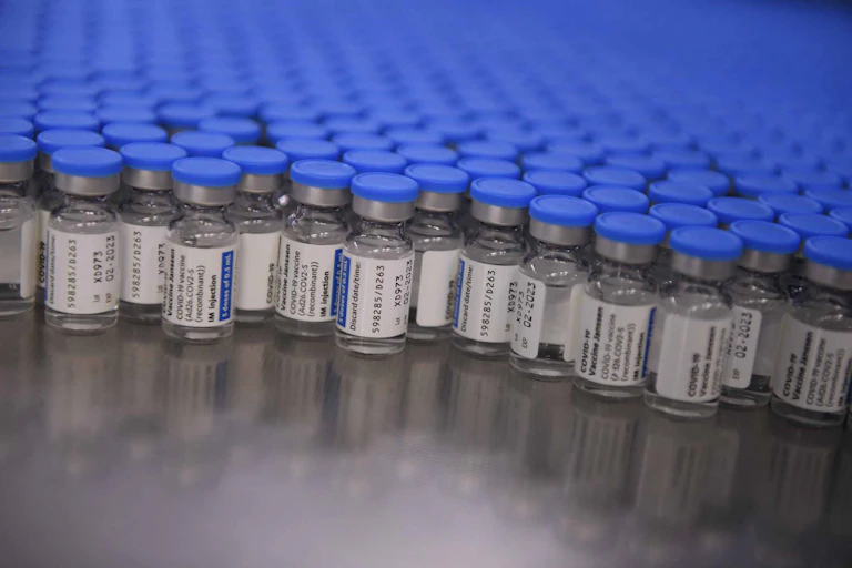 A general view at Aspen Pharmacare sterile manufacturing facility on March 29, 2021 in Gqeberha, South Africa.