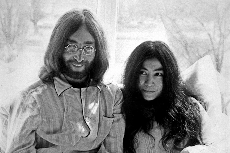 John Lennon and Yoko Ono