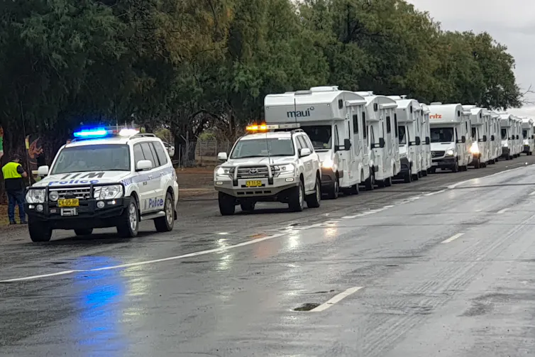 30 motor homes providing temporary accommodation options for people, protecting their loved ones and reducing the risk of transmitting Covid-19.