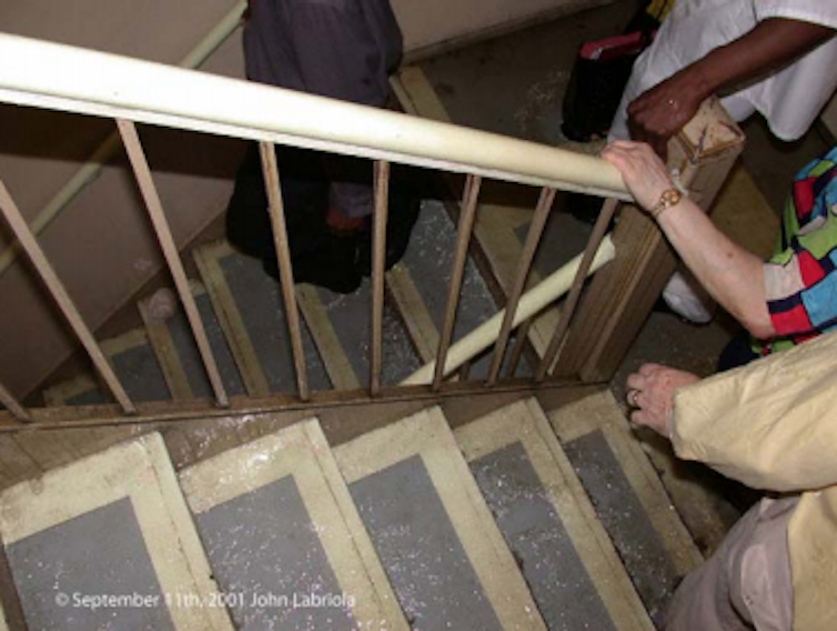 World Trade Center stairwell