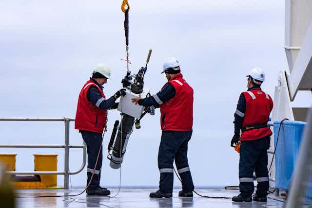 Researchers deploy an Argo float