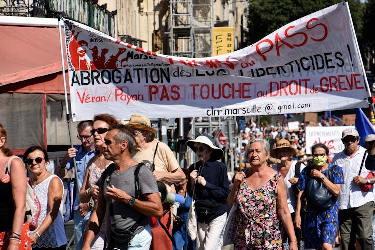 protest march