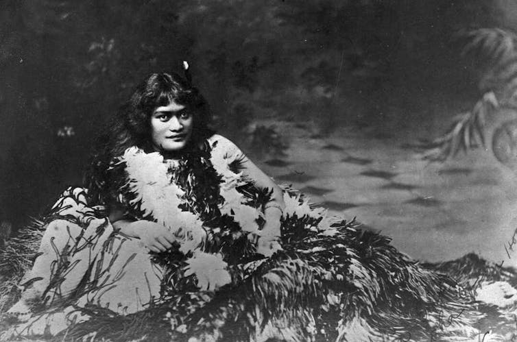 Princess Te Kirihaehae Te Puea Herangi as a girl.