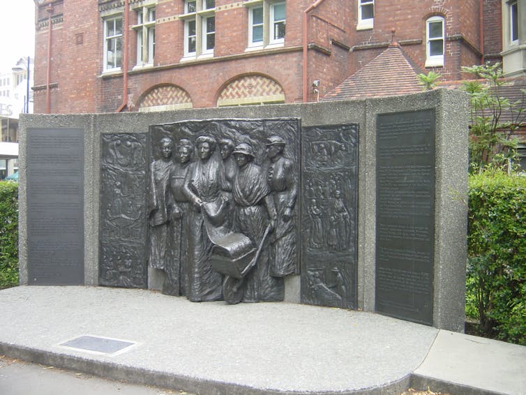Kate Sheppard memorial
