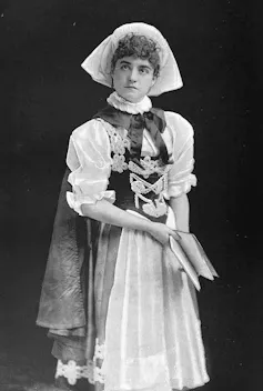 Opera singer Marion Manola