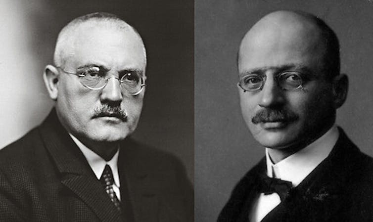 Photos of Carl Bosch and Fritz Haber