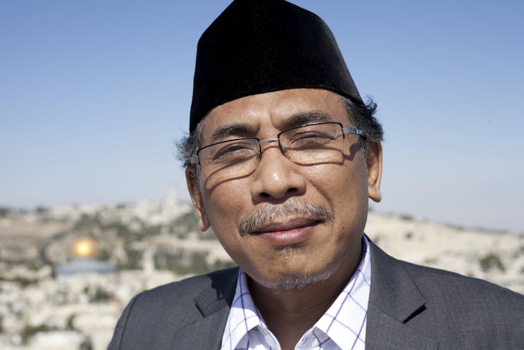 Yahya Staquf, secretary general of Indonesia's Muslim organization, Nahdlatul Ulama.