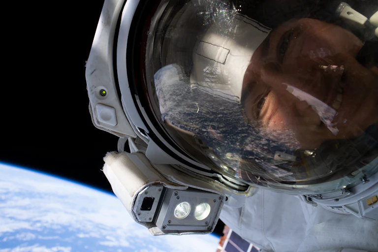 An astronaut