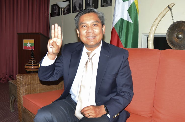 Kyaw Moe Tun, embaixador de Mianmar nas Nações Unidas