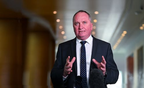 Barnaby Joyce falls (sort of) into step for the 'net zero' march