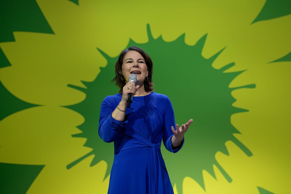 Annalena Baerbock, Green party candidate for German chancellor.