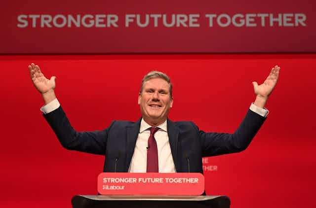 Keir Starmer's first conference speech as Labour leader was a serious affair – here's what you need to know