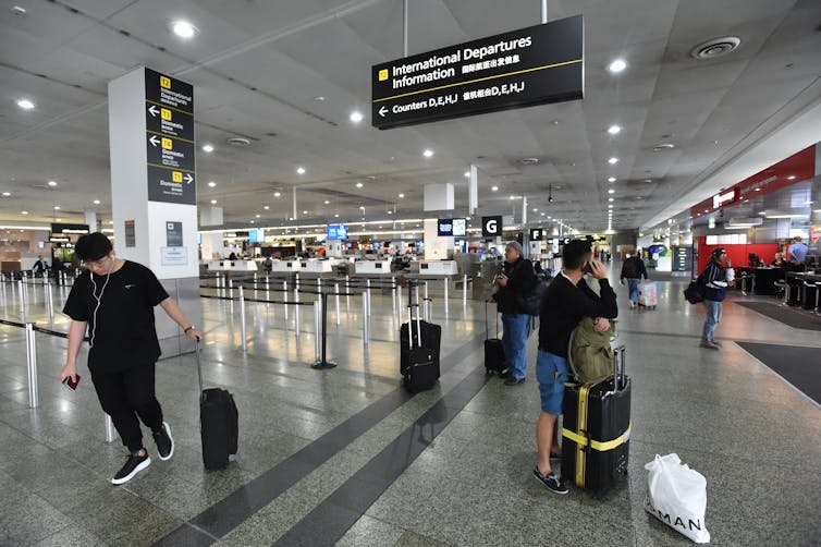 airport departures