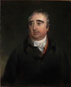 A portrait of James Charles Fox