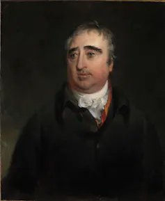 A portrait of James Charles Fox